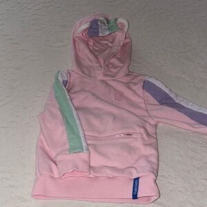 Gently Loved Cuboats Pink and Purple Girl Transforming Hoodie / Plush Unicorn